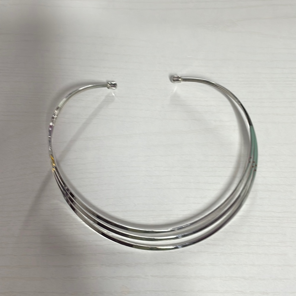 Silver Choker necklace